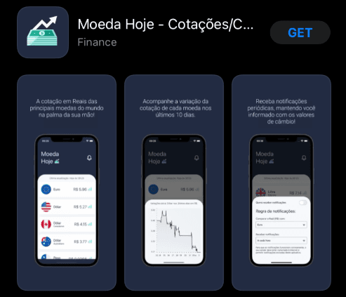 Moeda Hoje - Mobile App