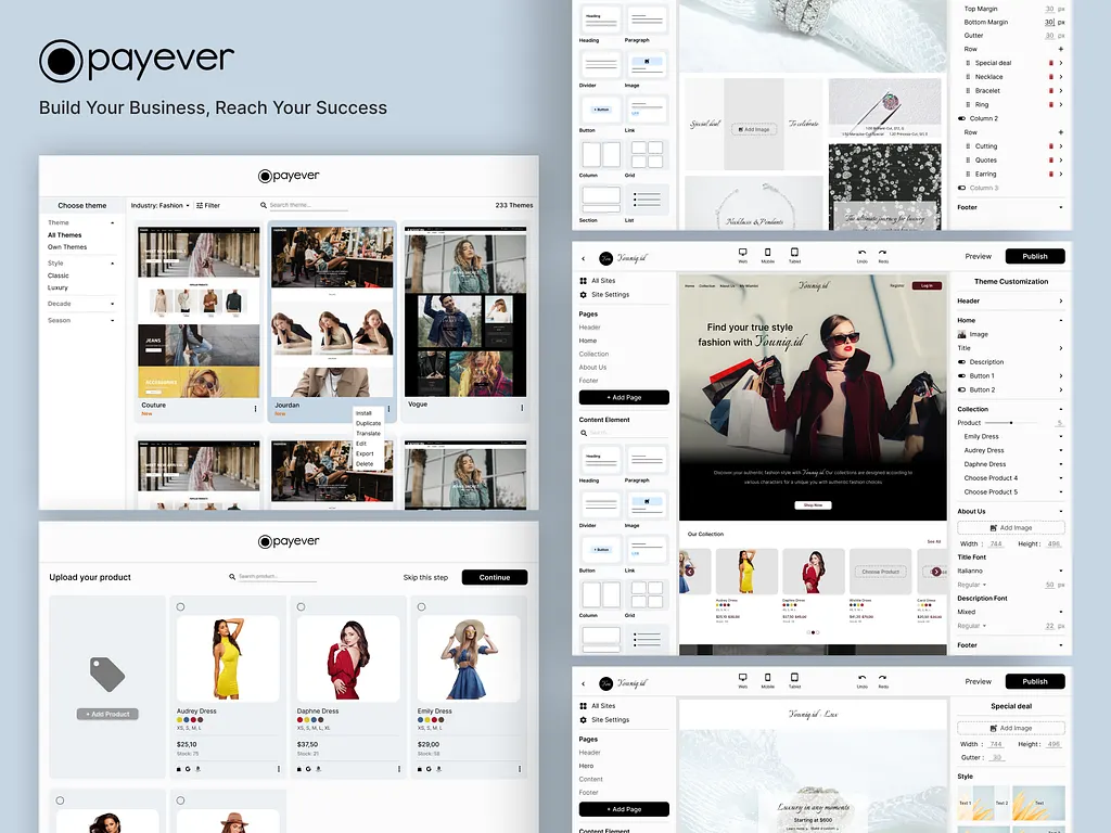 E-commerce Builder (Payever)