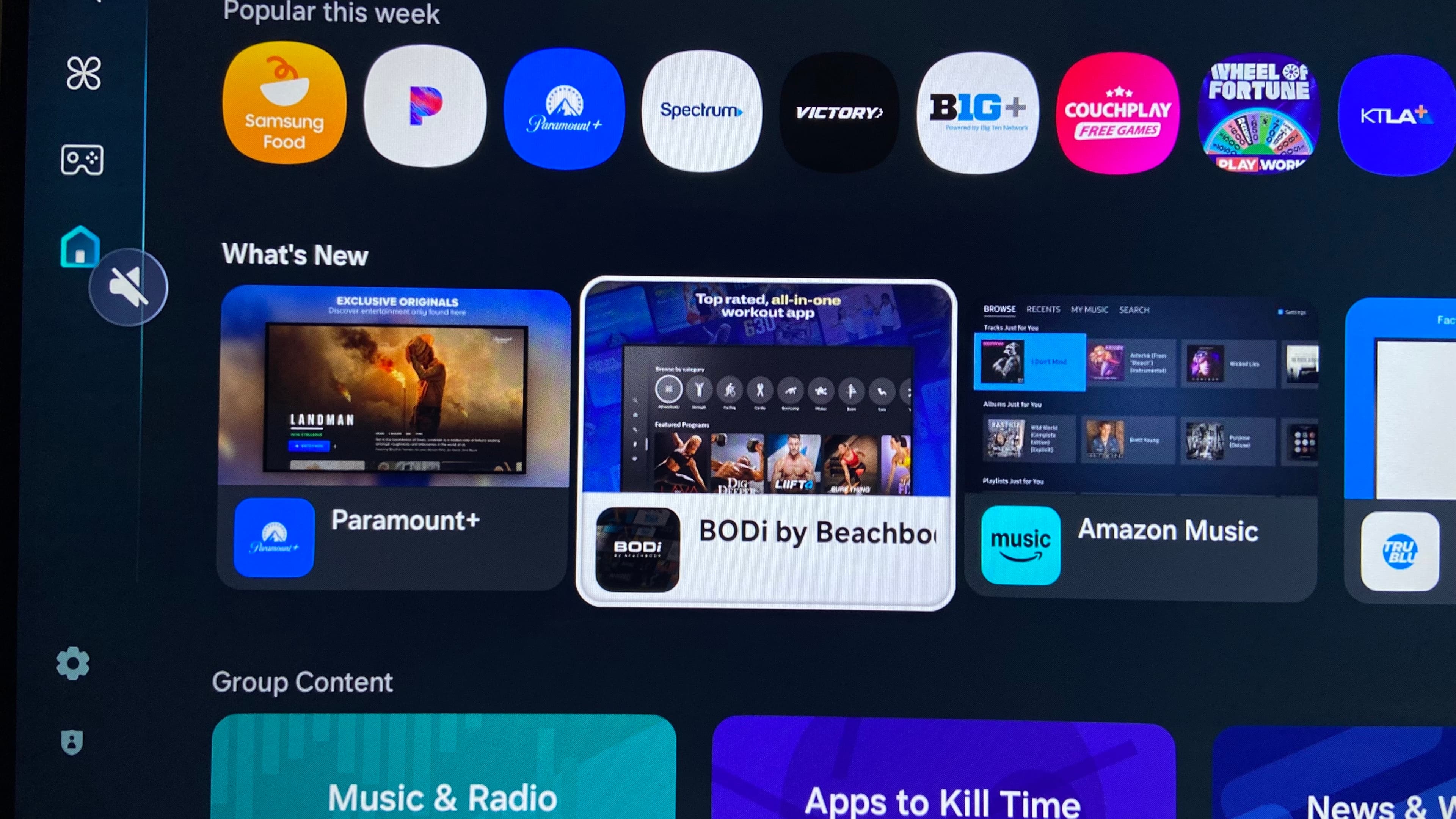 Samsung TV - BODi App